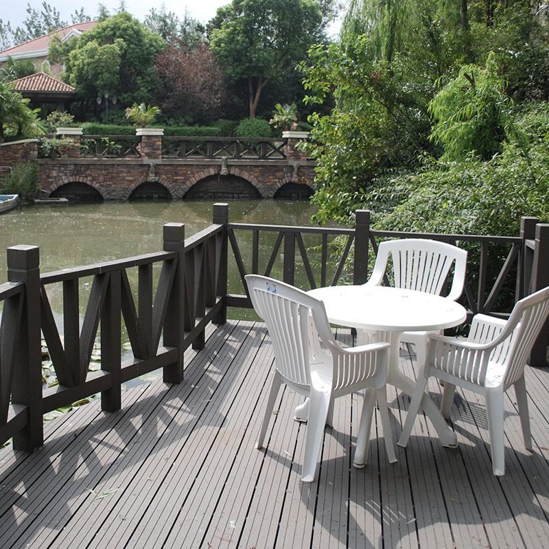 Hot Sale WPC Hollow Outdoor Decking