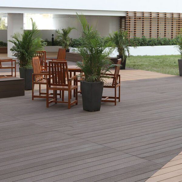 High Quality WPC Hollow Outdoor Decking