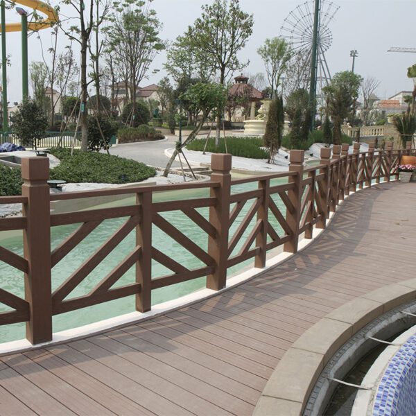 Hot Sale WPC Railing Handrail