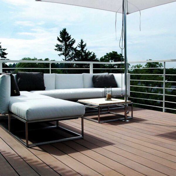 140x25mm Anti-Slip Solid WPC Decking
