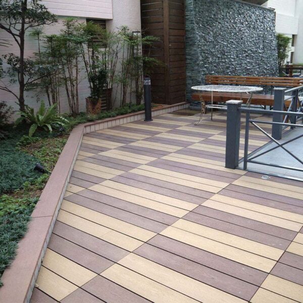 Waterproof WPC Composite Solid Decking