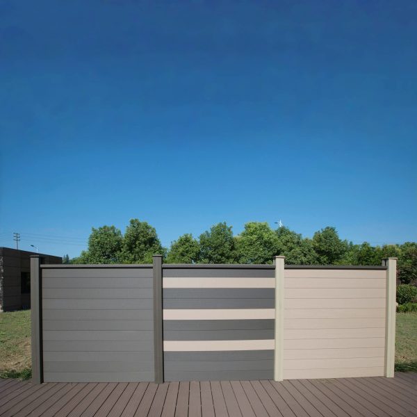 Durable WPC Fence For Garden