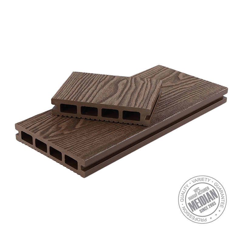Hot Sale WPC 3D Deep Embossed Decking - الصورة 3