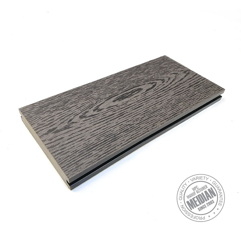 140x25mm Solid WPC Flooring Smooth Sides - Imagen 2