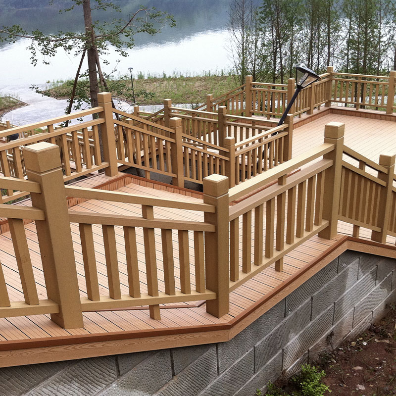 Durable Wood Plastic Composite Post 120x120mm - Imagen 2