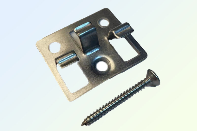 Versatile Stainless Steel Clip for Wood-Plastic Flooring