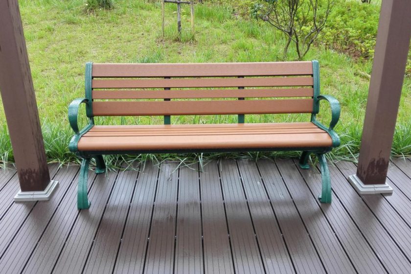 WPC Patio & Garden Benches (Wood-Plastic Composite)