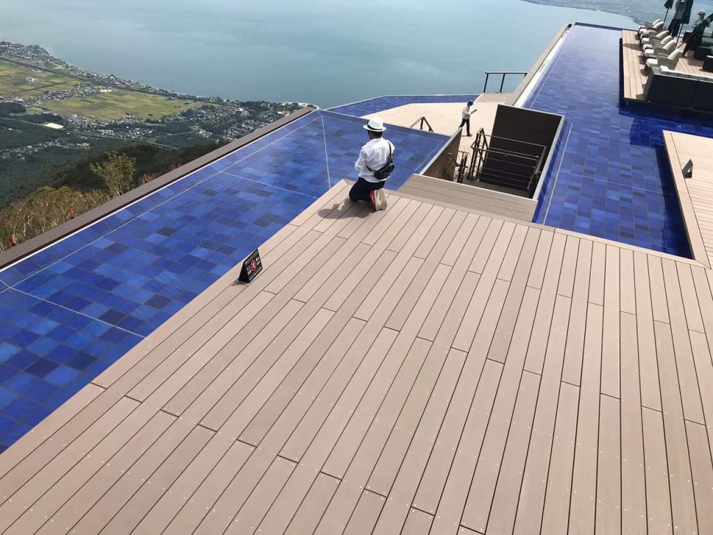 Composite Decking WPC Decking in Japan