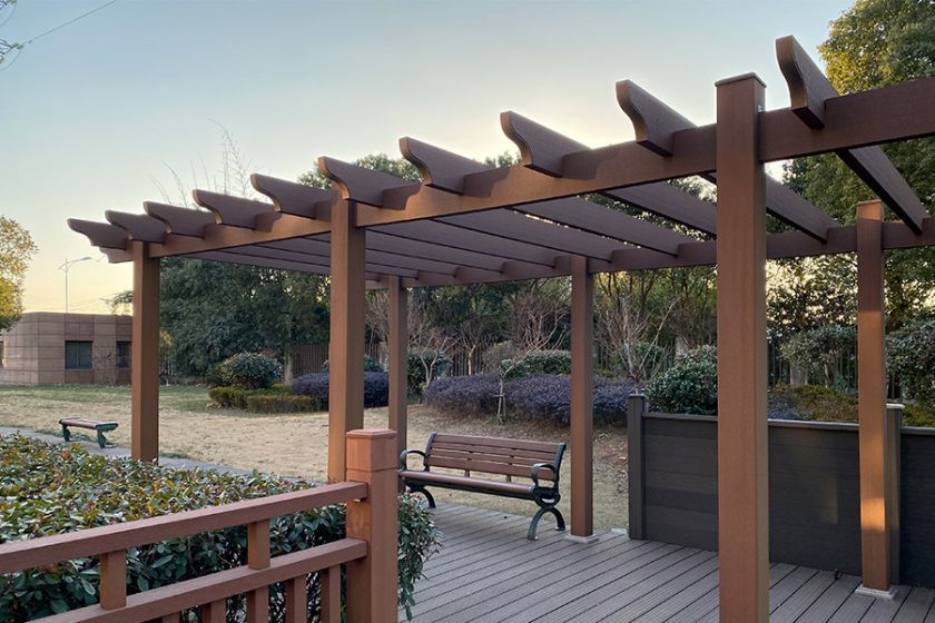 Decorate Your Garden With WPC Pergola