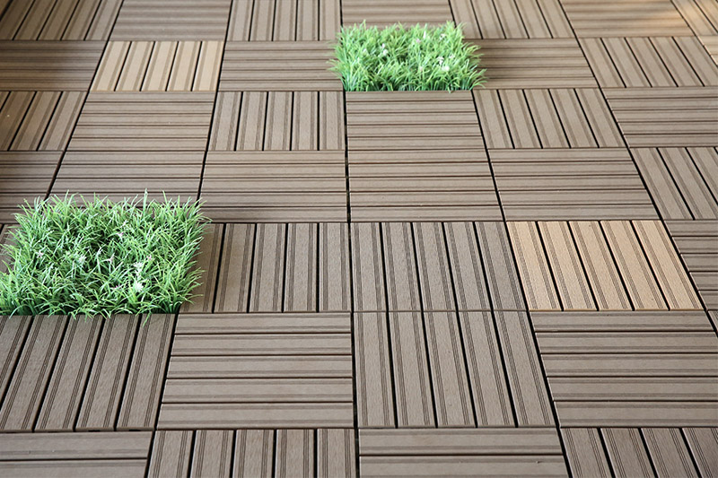 What is composite deck tile?