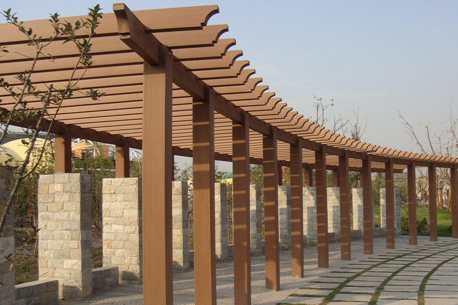 What is composite pergola?